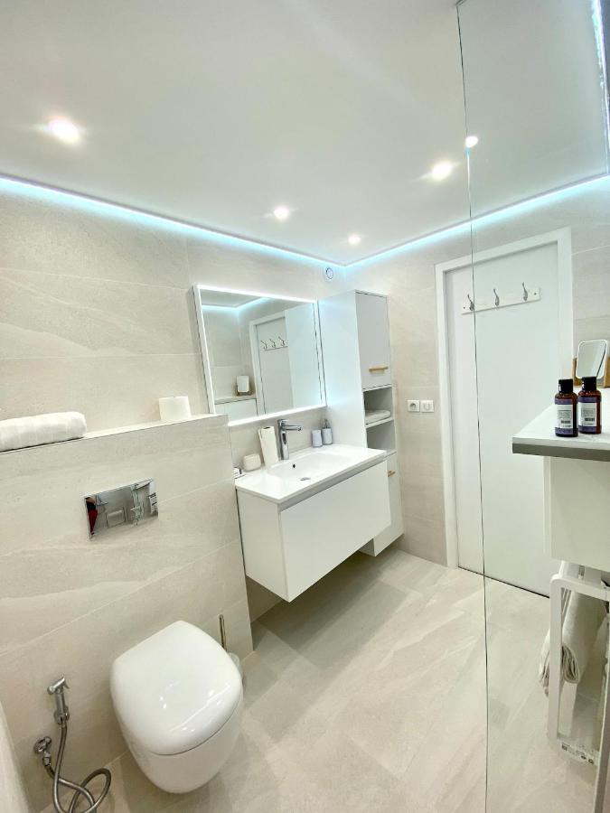 Appartement Luxe - 3 Pieces Avec Vue Mer, Piscine Et Tennis Nice Exterior foto