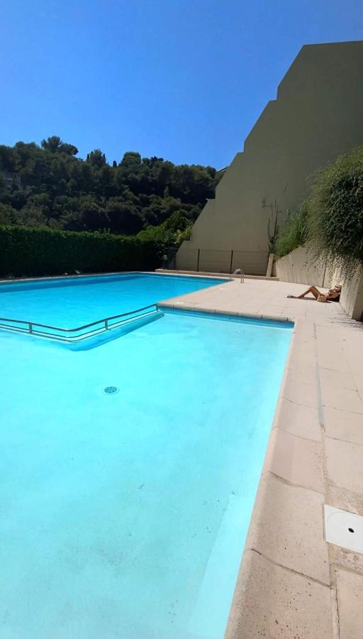 Appartement Luxe - 3 Pieces Avec Vue Mer, Piscine Et Tennis Nice Exterior foto