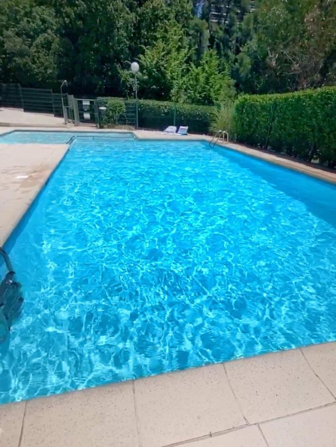 Appartement Luxe - 3 Pieces Avec Vue Mer, Piscine Et Tennis Nice Exterior foto