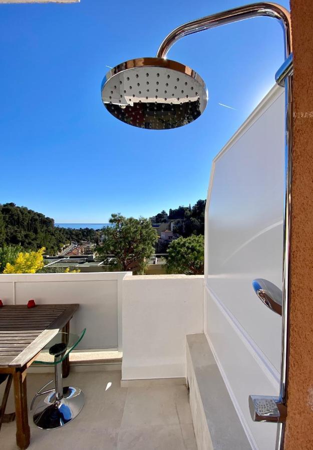 Appartement Luxe - 3 Pieces Avec Vue Mer, Piscine Et Tennis Nice Exterior foto